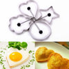 Egg Tools Pancake Rings Stainless Steel Egg Mold Cook Fried Kitchen Gadgets Cooking Tools